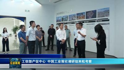 工信部产促中心  中国工业报社调研组来松考察（20260515）