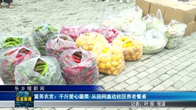 【乐乡暖新闻】富美农发：千斤爱心蔬菜  从田间直达社区养老餐桌（20260529）