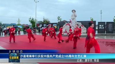 【乡镇动态】沙道观镇举行庆祝中国共产党成立105周年文艺汇演（20260701）