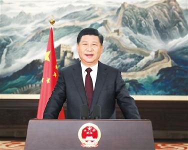 国家主席习近平发表二〇一七年新年贺词