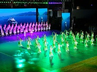 湖北省第十四届中学生运动会开幕