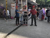 创文无节假日 西塞山区忙“起劲”