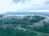 昨日，黄石红霞满天，霸屏朋友圈