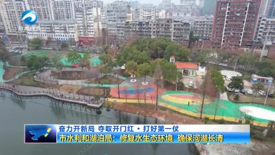 市水利和湖泊局：修复水生态环境 确保河湖长清