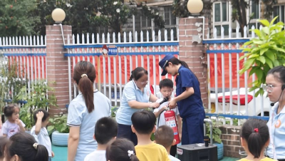 黄石港区：消防宣传进校园  助力“萌芽”安全教育