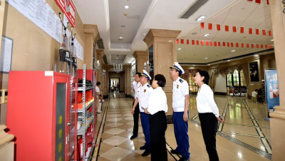 黄石港区：上门指导微型消防站建设 筑牢安全防线