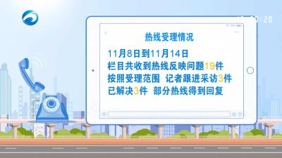 【新闻直通车】一周热线回音壁