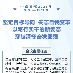 一图看懂2025年公司工作报告