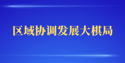 第一观察｜区域协调发展大棋局