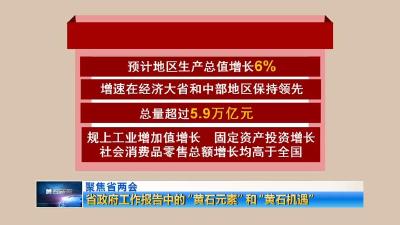 聚焦省两会  |  省政府工作报告中的“黄石元素”和“黄石机遇”