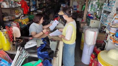 叶家塘社区开展电动车自行车安全宣传活动