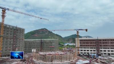 办好十件实事 增进民生福祉 | 黄石市临港技工学校新校区：5月底实训楼有望率先完成外立面施工