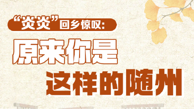 “炎炎”回乡惊叹：原来你是这样的随州