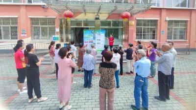 矿山路社区开展“推进移风易俗，破除丧葬陋习”主题宣传活动