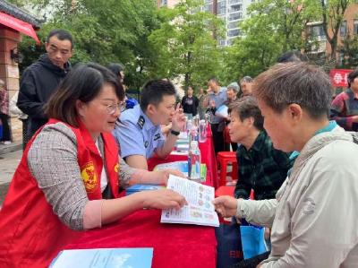 下陆区：多部门联动普法惠民 共筑平安法治家园