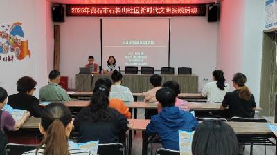 石料山社区开展 “宪法与民法典在我们身边” 主题宣传活动