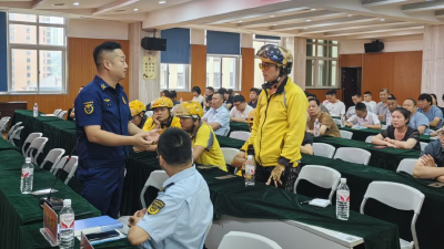 下陆区消防救援大队联合多部门开展新业态就业人员消防安全知识培训