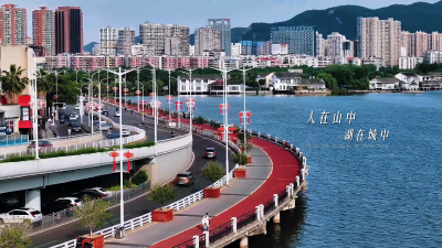 湖北黄石：半城山色半城湖