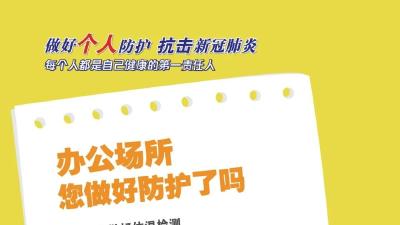 【新型冠状病毒科普知识】今天做好个人防护了吗？这套海报告诉你答案！