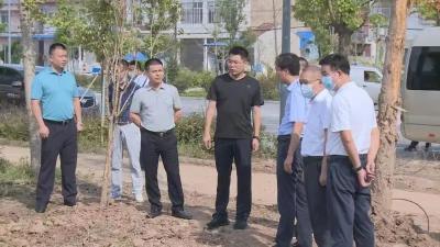 韩旭调研城区水环境整治工作