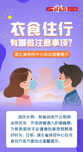 国庆假期衣食住行有哪些注意事项？湖北疾控提示来了