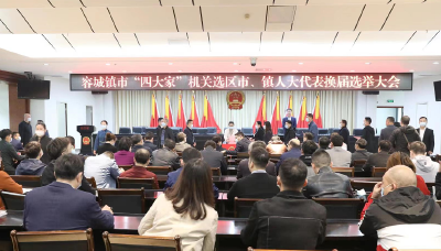 今天 ，市领导以普通选民身份选举市、镇人大代表