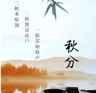 今日秋分｜燕将明日去 秋向此时分