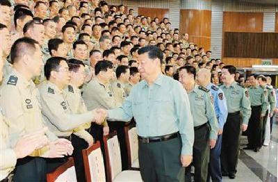 习近平：努力建设一支强大的现代化火箭军 