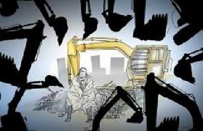 市城管执法局依法拆除违法建设
