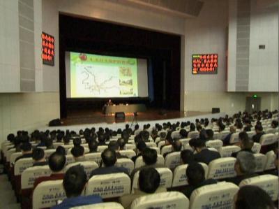 省委组织部“三送三进”巡回宣讲团走进黄冈