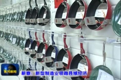 视频|蕲春： 新型制造业领跑县域经济 