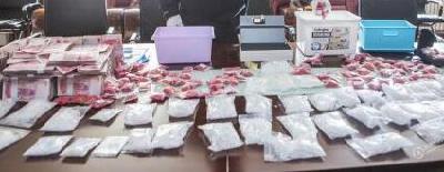 湖北警方破获一宗特大制毒贩毒案 毒品均走私国外