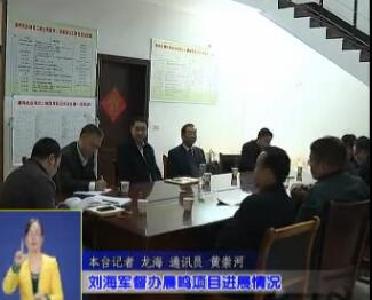 视频|刘海军督办晨鸣项目进展情况