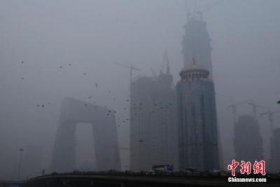 中国自北向南爆大范围污染天气 环保部专项督查 