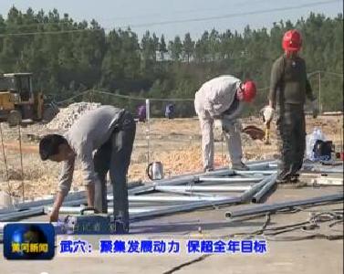 视频|武穴：大干项目 聚集发展强劲动力