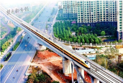 武孝城际动车试跑 有望12月正式载客运营