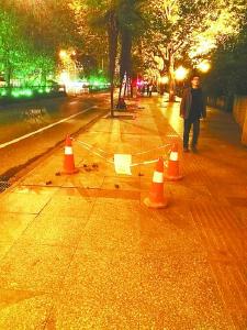 路上突下起“石头雨” 骑车男子被石头砸破头
