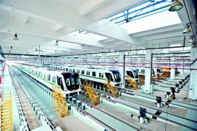地铁6号线首次采用空中供电 “武汉造”省下近8000万