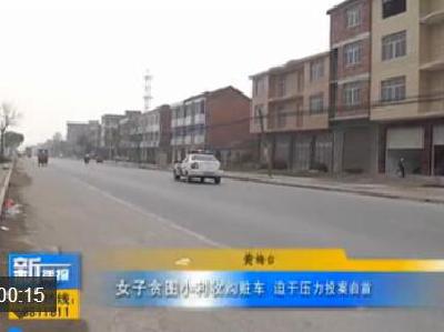 视频|女子贪图小利收购赃车 迫于压力投案自首
