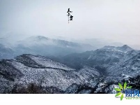 等你，在飘雪的天台山！