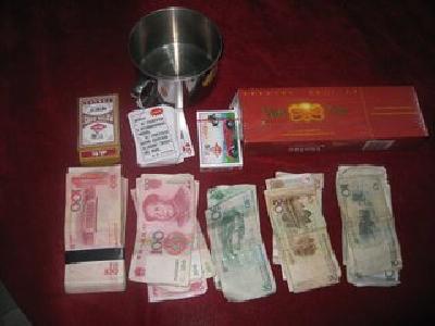 麻城捣毁一个聚众赌博窝点