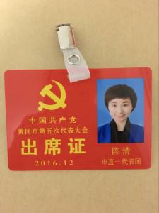 党代表日记.陈清    我们一起加油吧