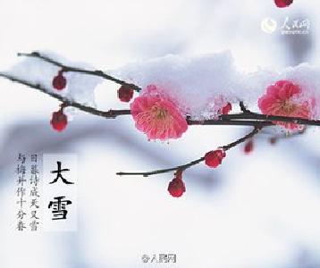 今日大雪 | 仲冬至，天气寒，新年不远了！  