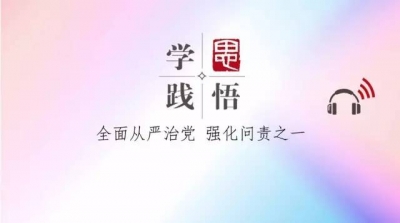 【学思践悟】（七）：用好问责这个利器   ——全面从严治党 强化问责之一