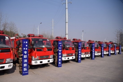 蕲春县成立乡镇专职消防队 当天扑灭一场火灾