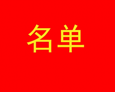 市五届人大会第一次会议大会执行主席分组名单