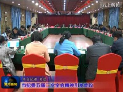 全市纪检监察干部热议市纪委五届二次全体会议精神
