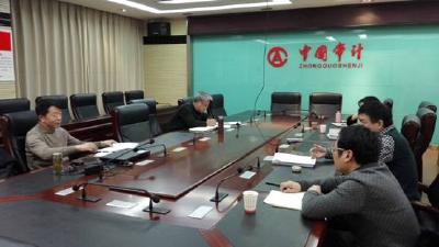 省审计厅社保处调研员张志强赴市审计局督导保障性安居工程跟踪审计工作