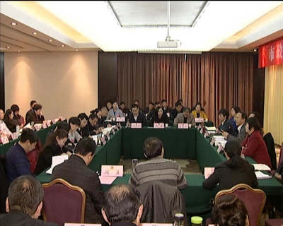 刘雪荣参加市政协五届一次会议第一联组讨论