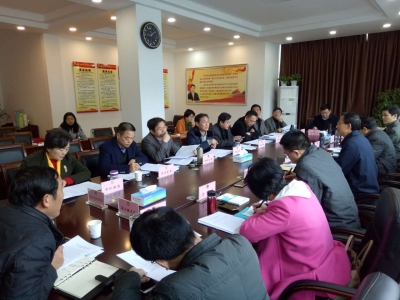市人大召开对口部门联系会